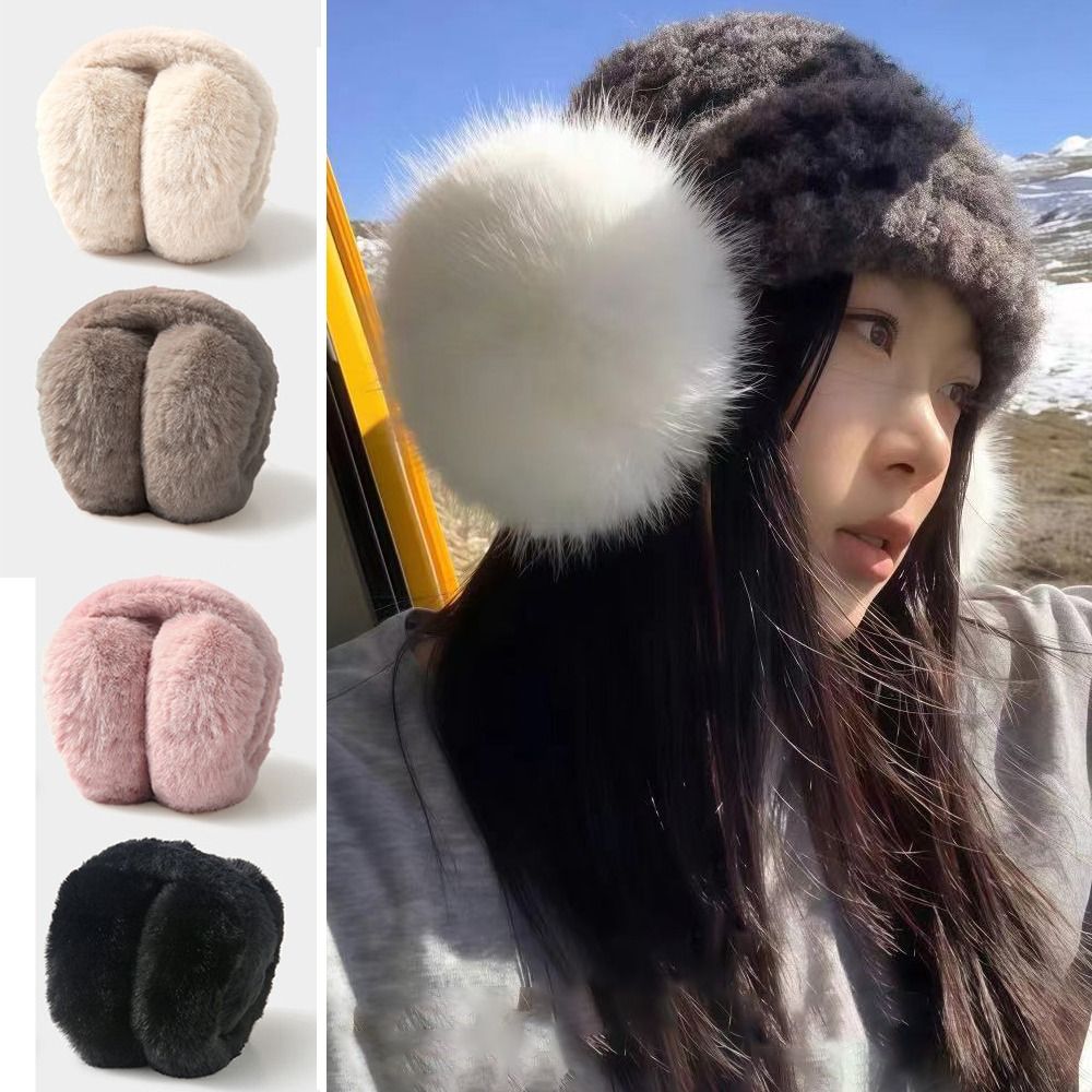 Earmuffs Foldable - Outdoor Winter Warm Earmuffs Portable Soft