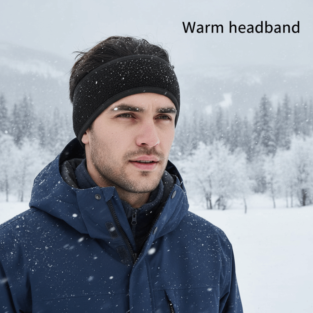 Warm Fleece Sports Headbands S - đánh giá và giá Winter Headband Fleece