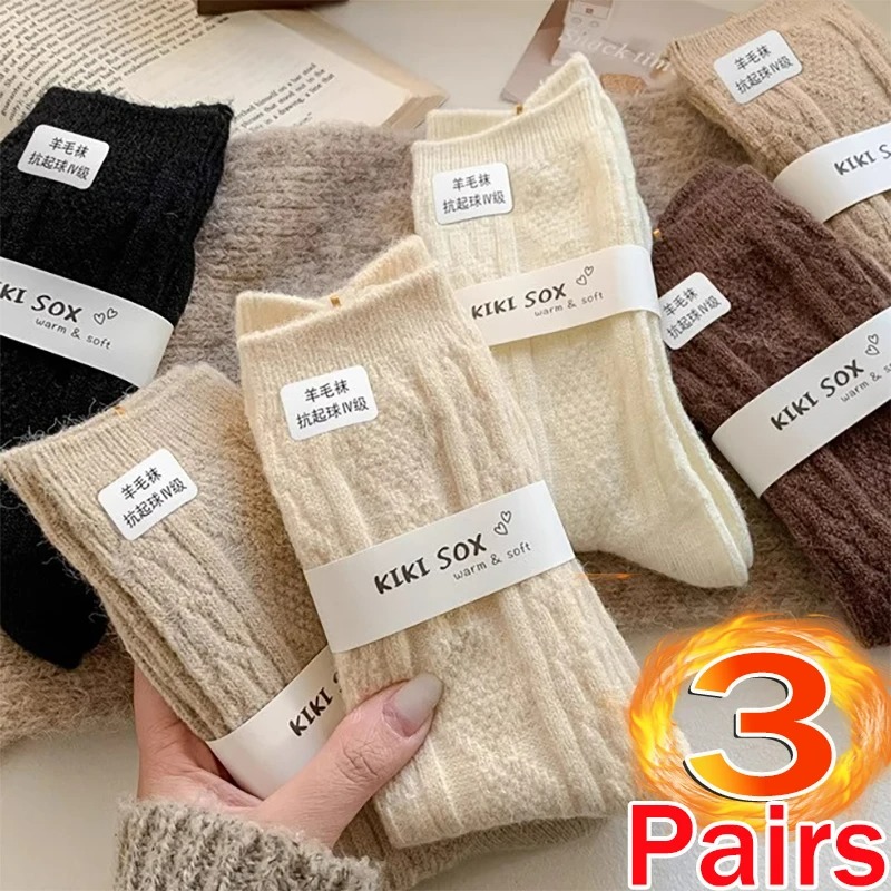 3pairs Cashmere Wool Socks for - đánh giá và giá Thermal Sock Wool
