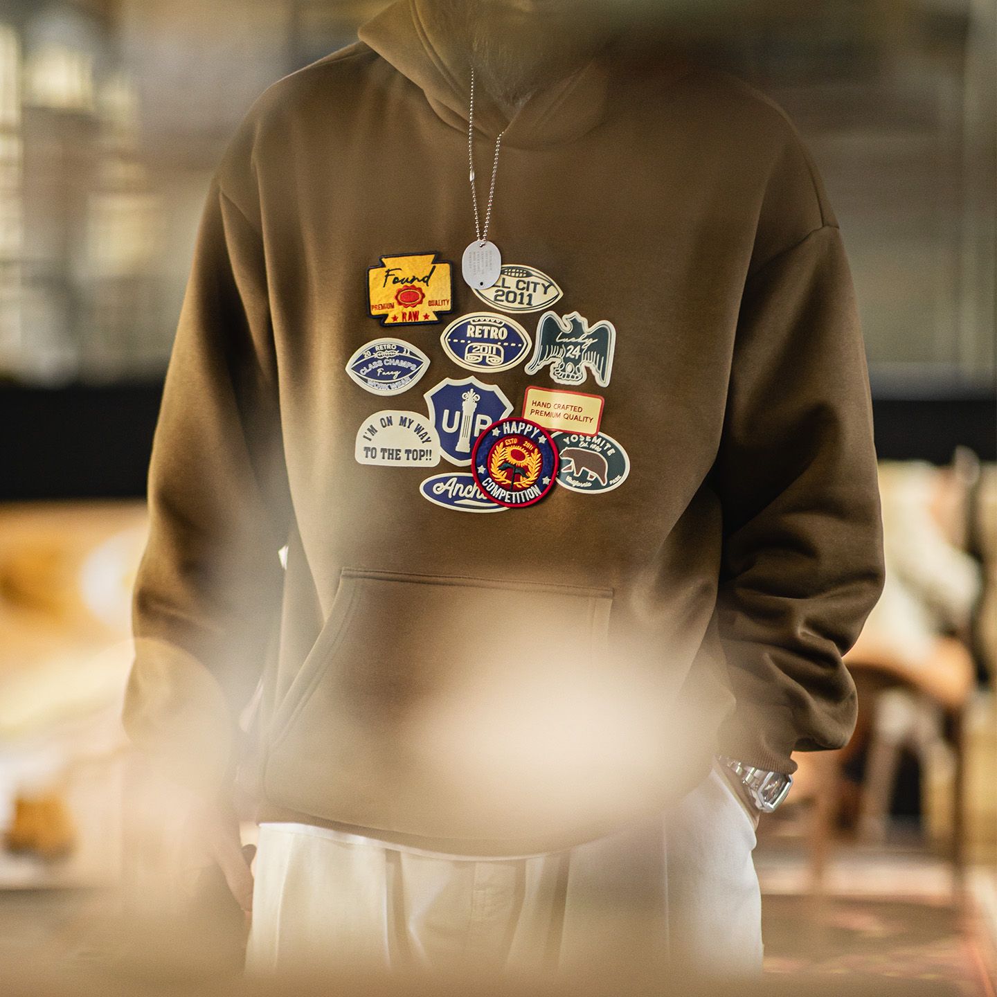 Maden Vintage Men's Embroidere - đánh giá và giá Sherpa Hoodie Fleece