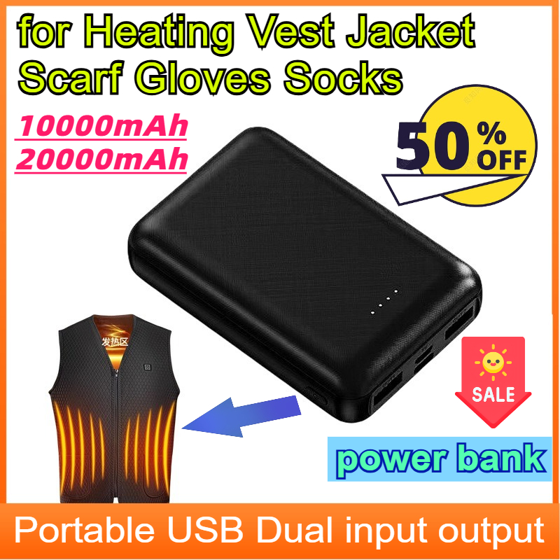 20000mAh Heating Battery Power - đánh giá và giá Heated Vest Battery