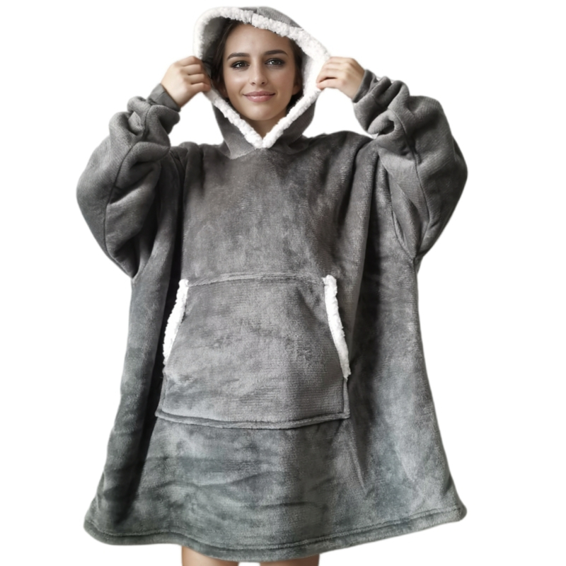 Wearable Adult Super Soft Flan - đánh giá và giá Sherpa Hoodie Fleece