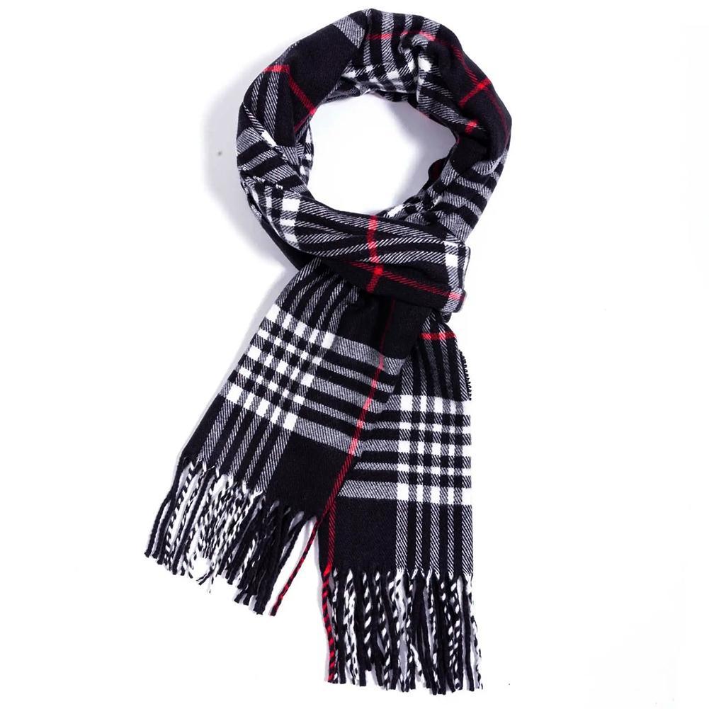 British Style Winter Scarves F - đánh giá và giá Wool Scarf Men