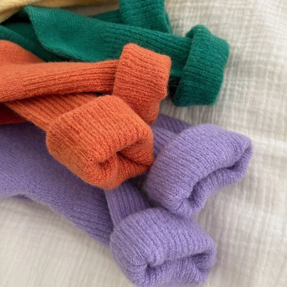 Solid Color Women Winter Thick - đánh giá và giá Thermal Sock Wool