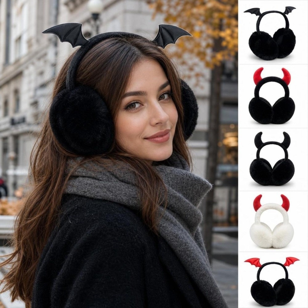 Gothic Foldable Earmuffs Bat W - đánh giá và giá Earmuffs Foldable