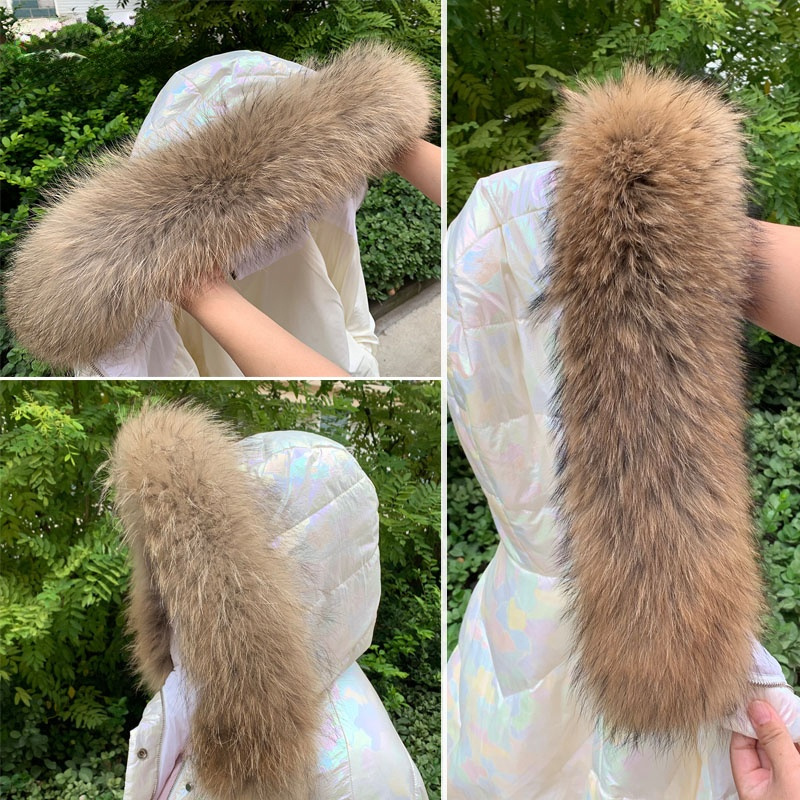 Real Fur Collar for Coat Parka - đánh giá và giá Shawl Wrap Winter