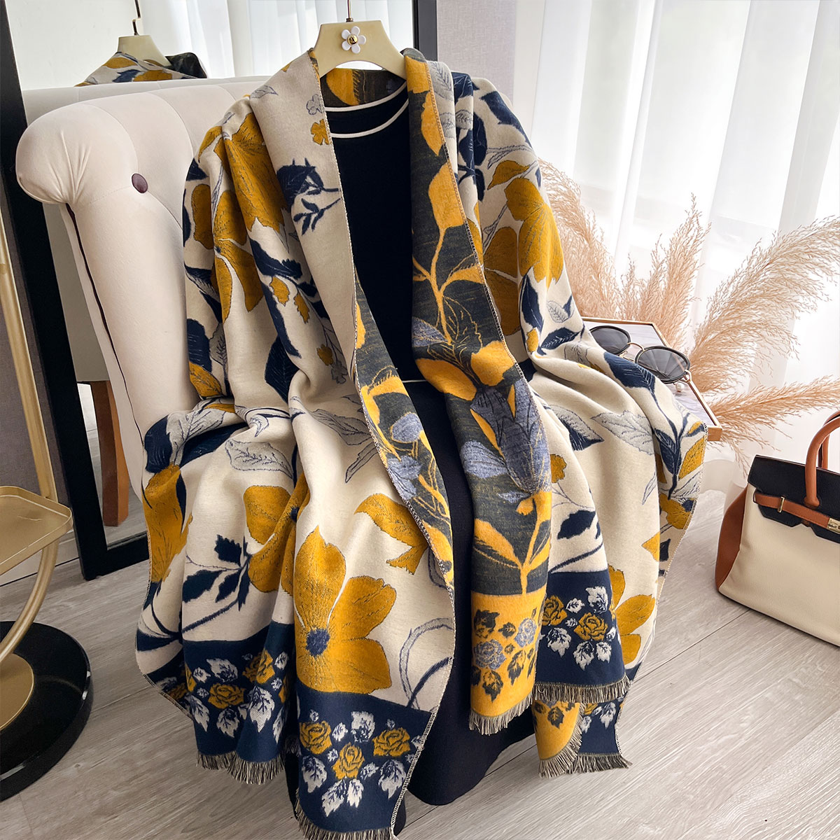 Women Thicken Luxury Winter Pa - đánh giá và giá Shawl Wrap Winter