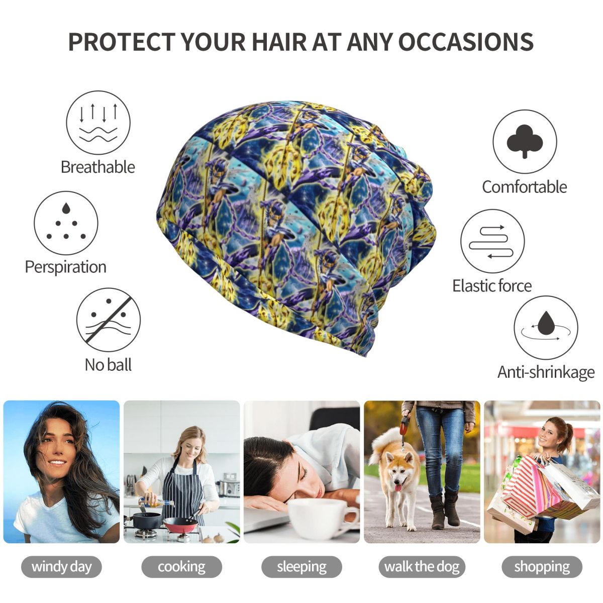 Anime Knights Of The Zodiac Ph - đánh giá và giá Knit Beanie Hat Warm