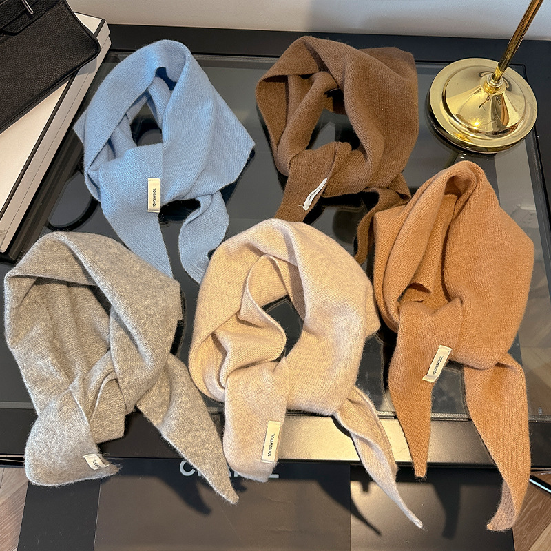 100% Wool Korean Style Knitted - đánh giá và giá Shawl Wrap Winter