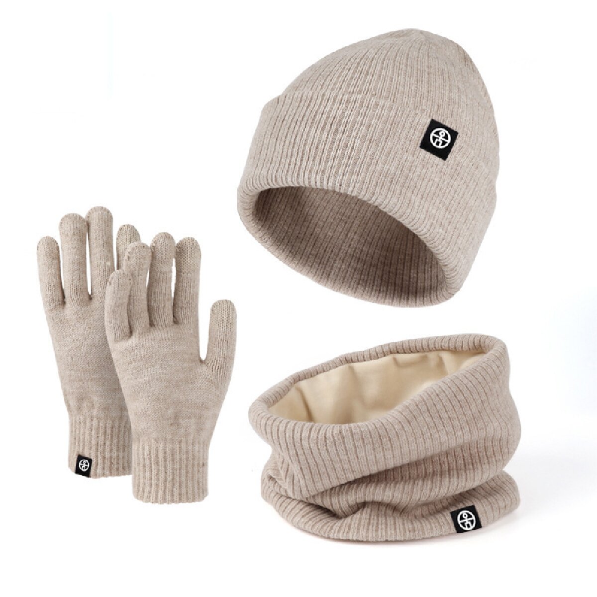 3pcs Winter Beanie Hat Gloves  - đánh giá và giá Wool Scarf Men