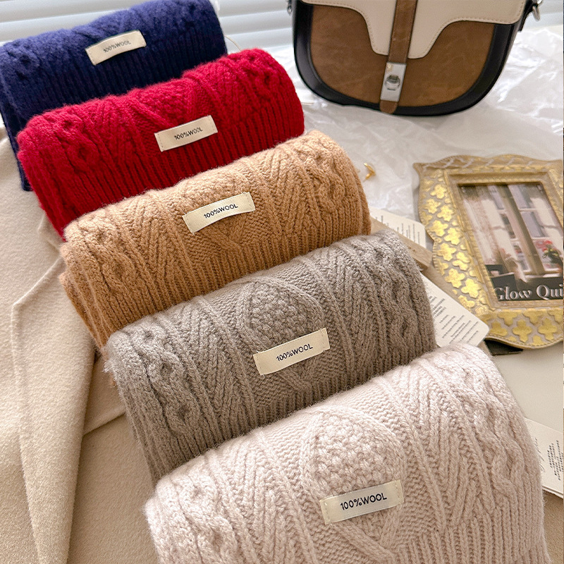 Luxury 100% Wool Scarf Women M - đánh giá và giá Shawl Wrap Winter