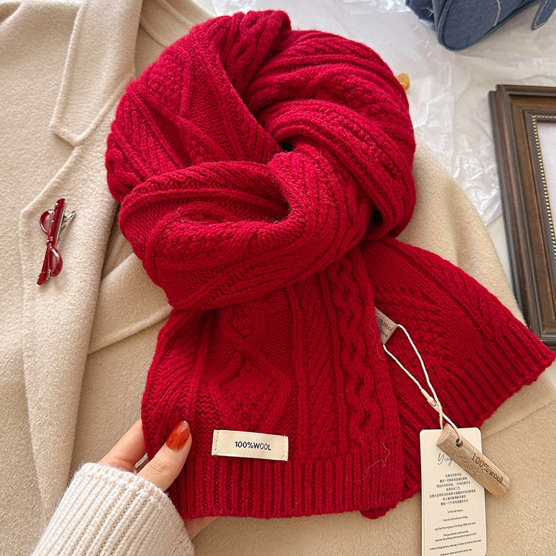 Luxury 100% Wool Scarf Women M - đánh giá và giá Shawl Wrap Winter