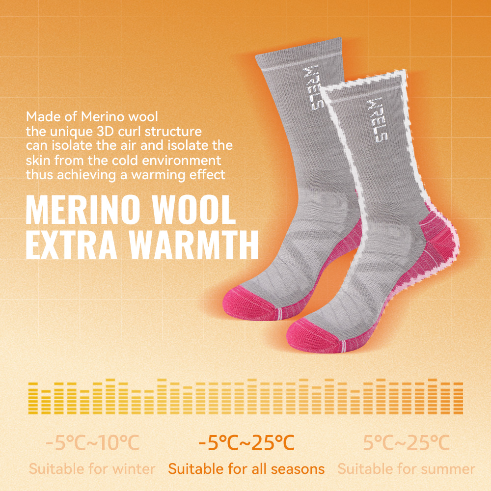 WRELS 1/2/3 Merino Wool Socks  - đánh giá và giá Thermal Sock Wool