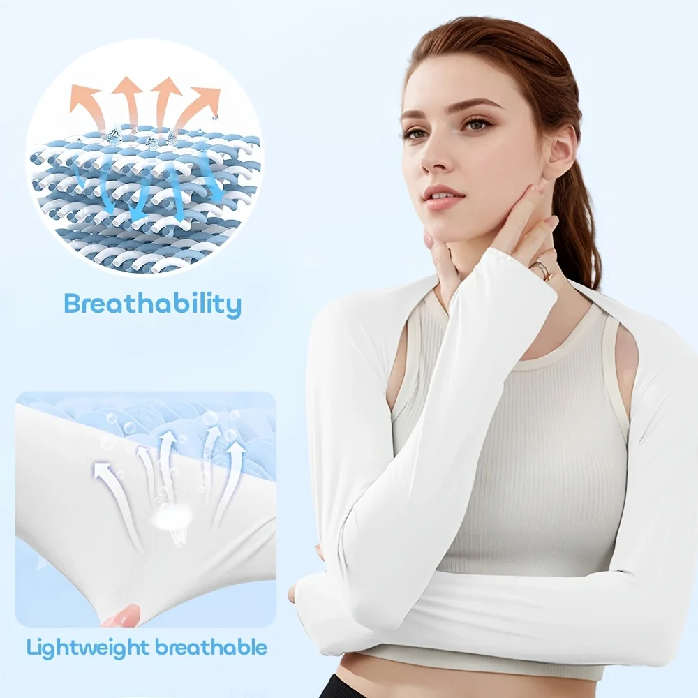 1pc Ice Silk UV Protection Arm - đánh giá và giá Shawl Wrap Winter