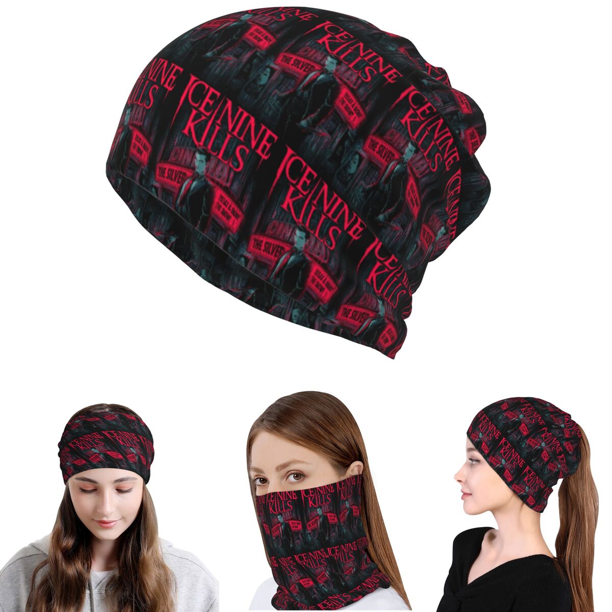 Ice Nine Kills The Silver Scre - đánh giá và giá Knit Beanie Hat Warm