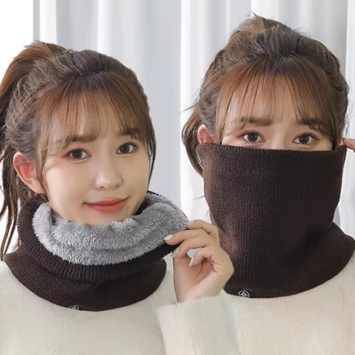 Solid Winter Plush Muffler Woo - đánh giá và giá Winter Headband Fleece