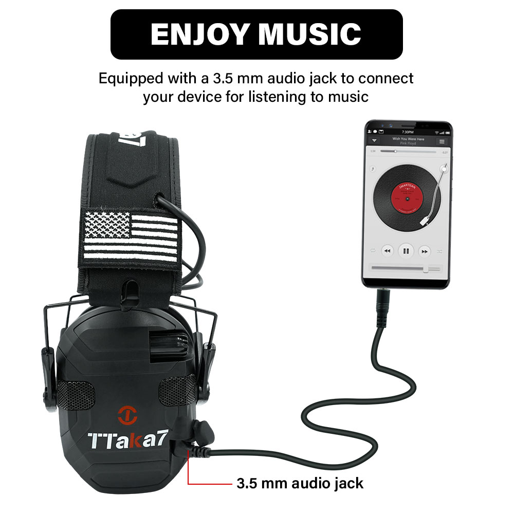 W1/W3 Electronic Shooting Earm - đánh giá và giá Earmuffs Foldable